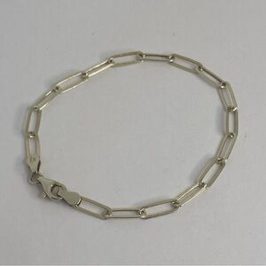 DYADEMA STERLING PAPERCLIP BRACELET